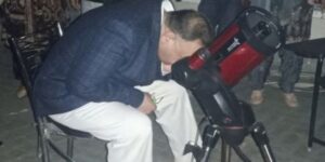 Night sky watching event